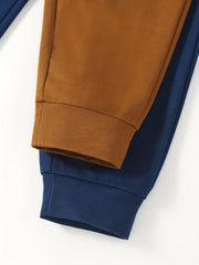 Rocket Print Boys Casual Active Sweatpants