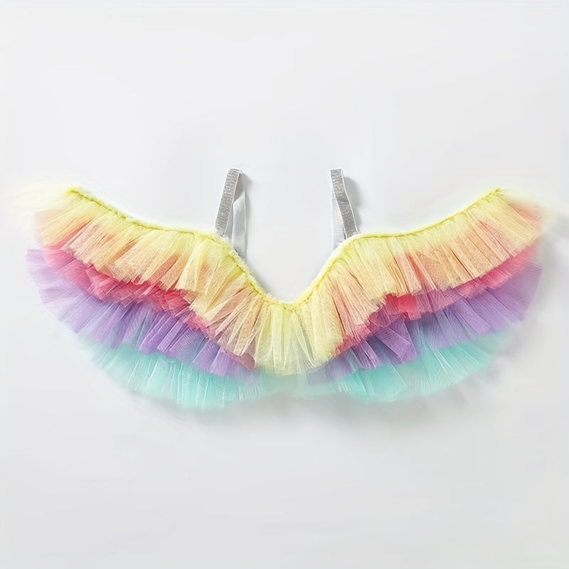 3pcs Colorful Wings Unicorn & Hair Hoop & Costume Fairy Magic Wand