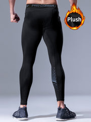 Men's Thermal Compression Pants for Sports and Running