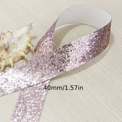 500cm PU Onion Bright Leather Fabric Ribbon Edging Strip DIY Accessories