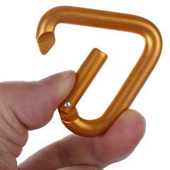 Triangle Carabiner for Outdoor Adventures Camping Hiking Keychains Snap