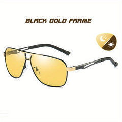 Magnesium Photochromic Night Vision Glasses Polarized Sunglasses