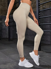 High Waist Slim Leggings Fitness Running Sports Leggings