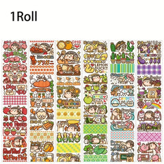 Sweet Potato Milk Cover Bear Series Adhesive Tape