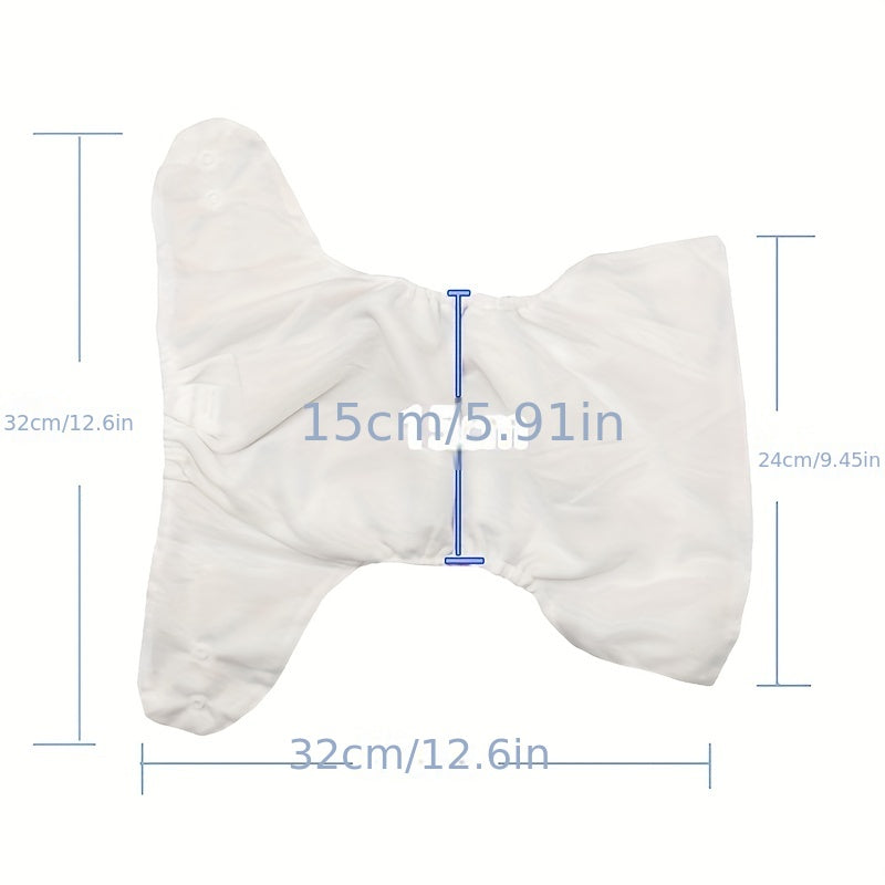 Reusable Animal Cartoon Plant Print Infant Cloth Diapers