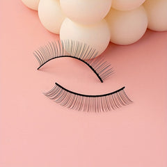 10 Pair 8mm Practice Eyelash Extensions Strips for Training