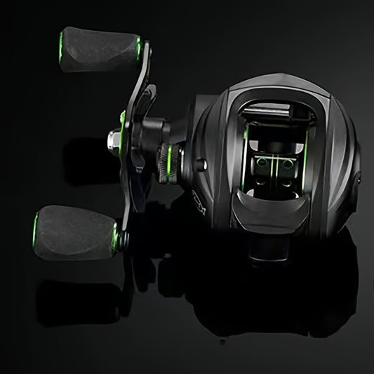 Far Throwing Baitcasting Reel 7:2:1 Metal Fishing Reel w/ 9 Gears