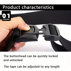 Tactical Nylon Belt - Quick Unlockable