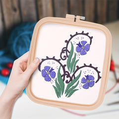 5pcs Square Embroidery Hoops Plastic Reusable Sewing Tool