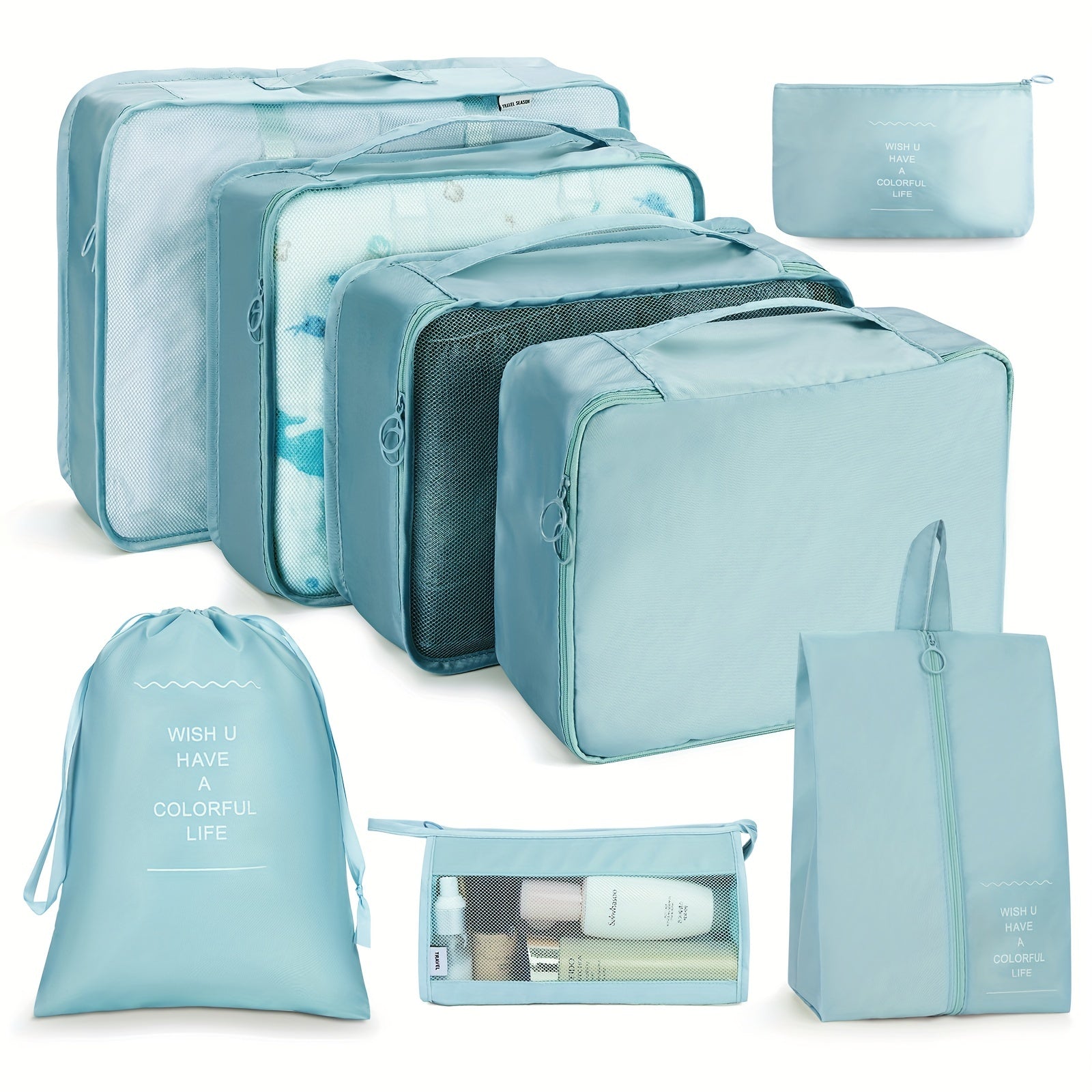Travel Luggage Organizer Dustproof Storage Bags Lightweight Container