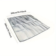 Waterproof Camping Sleeping Mat Aluminum Foil Foldable Moisture proof Pad