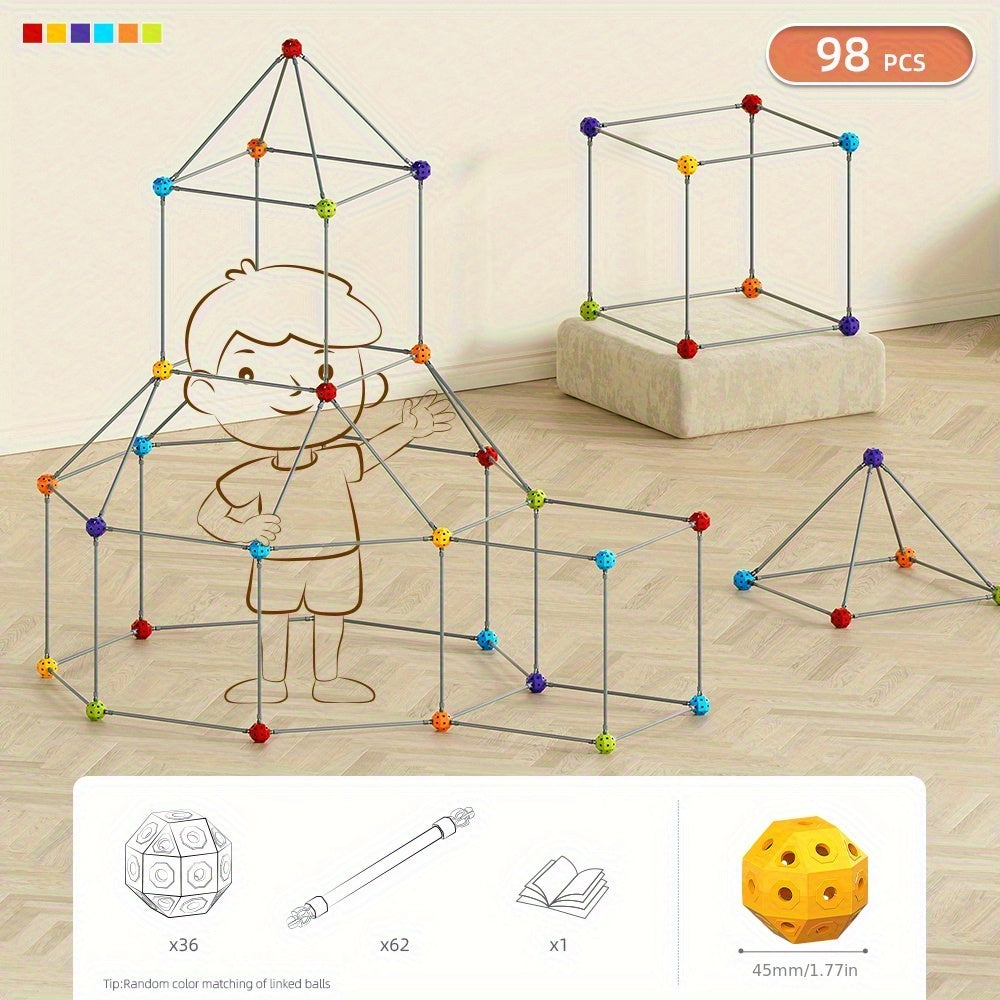 Kids Castle Blocks Educational Toy 3D Puzzle Set