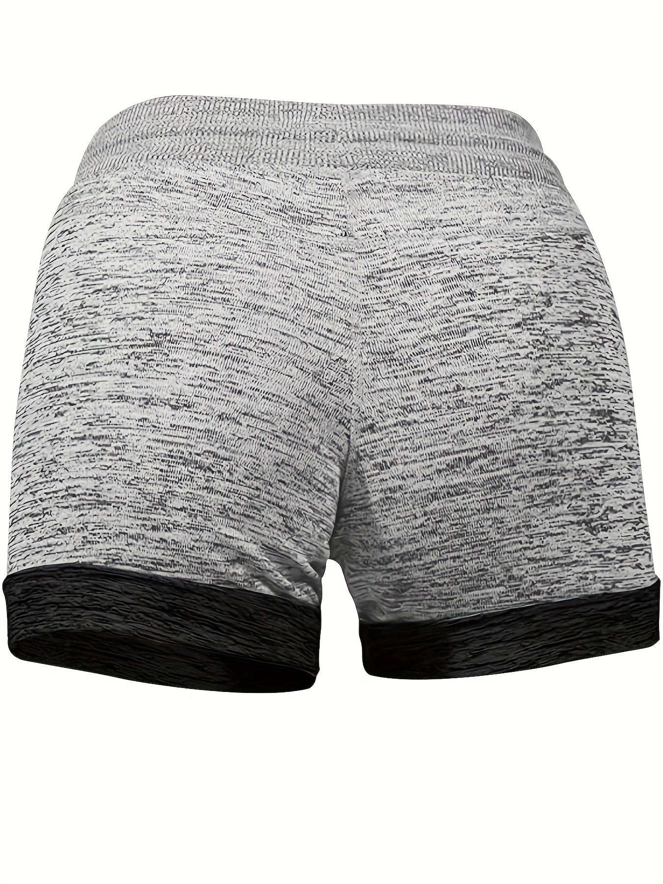 Cow Head Print Drawstring Casual Shorts for Spring & Summer