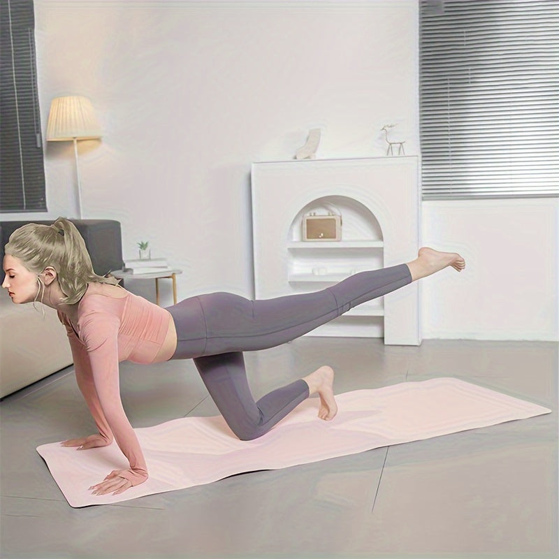 Foldable Ultra-thin Yoga Mat 72x24x0.1in TPE Material
