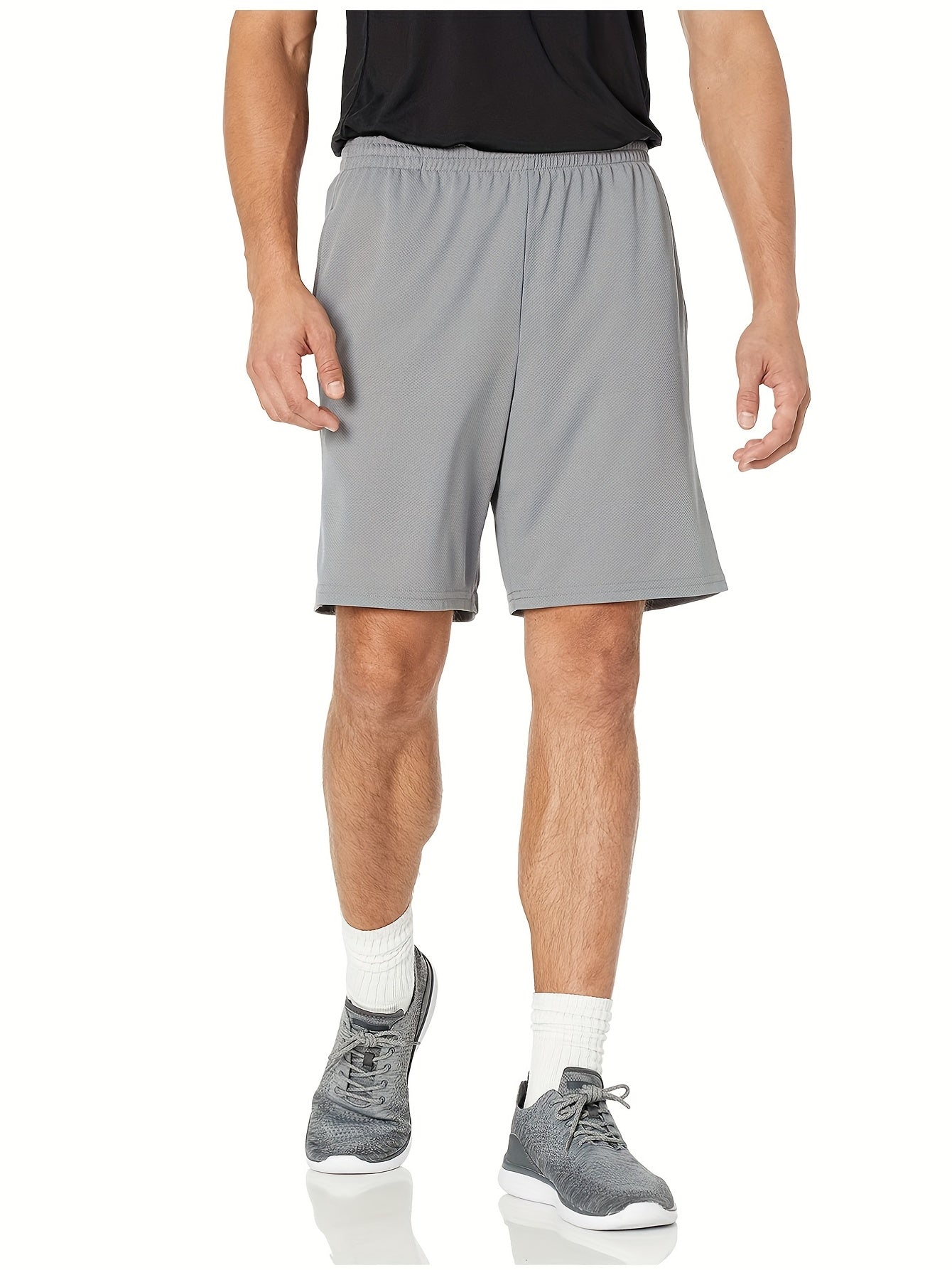 Men's Running Shorts Drawstring Sport Shorts Quick Dry Athletic Shorts