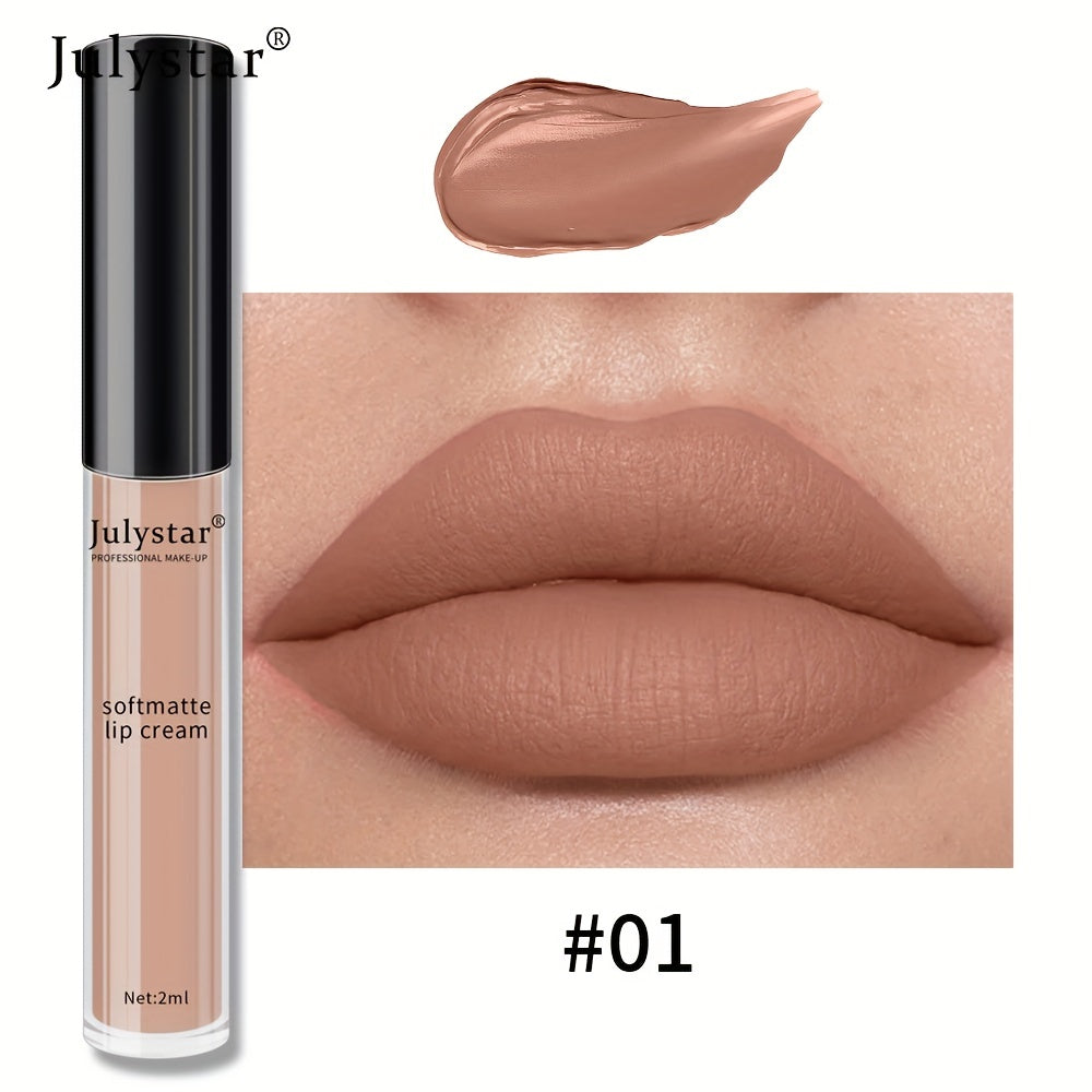 Soft Matte Lip Cream Lightweight Liquid Lipstick Long Lasting Waterproof