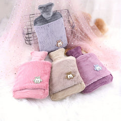 Cartoon Plush Hand & Foot Warmer for Winter Sports