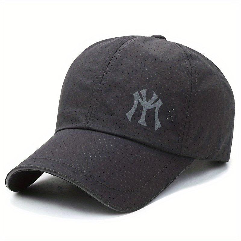 Breathable Mesh Baseball Cap Quick Drying Lightweight Sun Hat UV Protection
