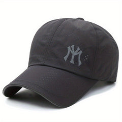 Breathable Mesh Baseball Cap Quick Drying Lightweight Sun Hat UV Protection