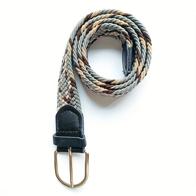 Canvas Elastic Woven Belt for Students