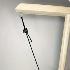 Adjustable Ring Toss Game for Adults - Wooden Hook