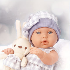 Realistic Reborn Doll with Hanging Basket - Perfect Birthday Gift for Kids