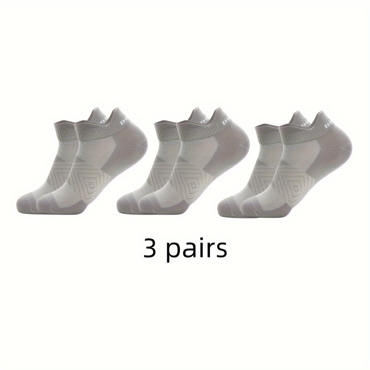 Men's Mid Crew Sport Socks Sweat Nylon Breathable Socks For Basketball Running