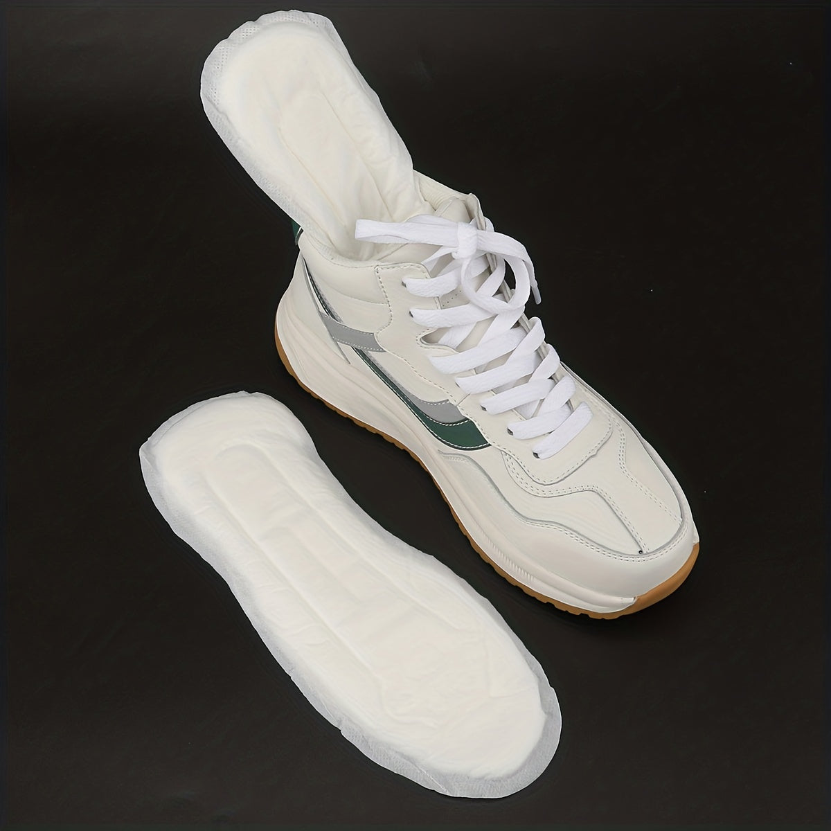 5 Pairs Disposable Insoles Anti-Odor Sweat-Absorbing Comfortable Breathable