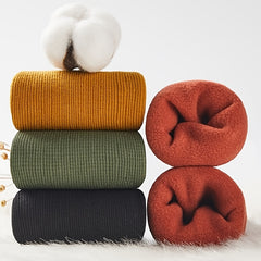 Thermal Velvet Slipper Socks Plush Lined Women's Stockings