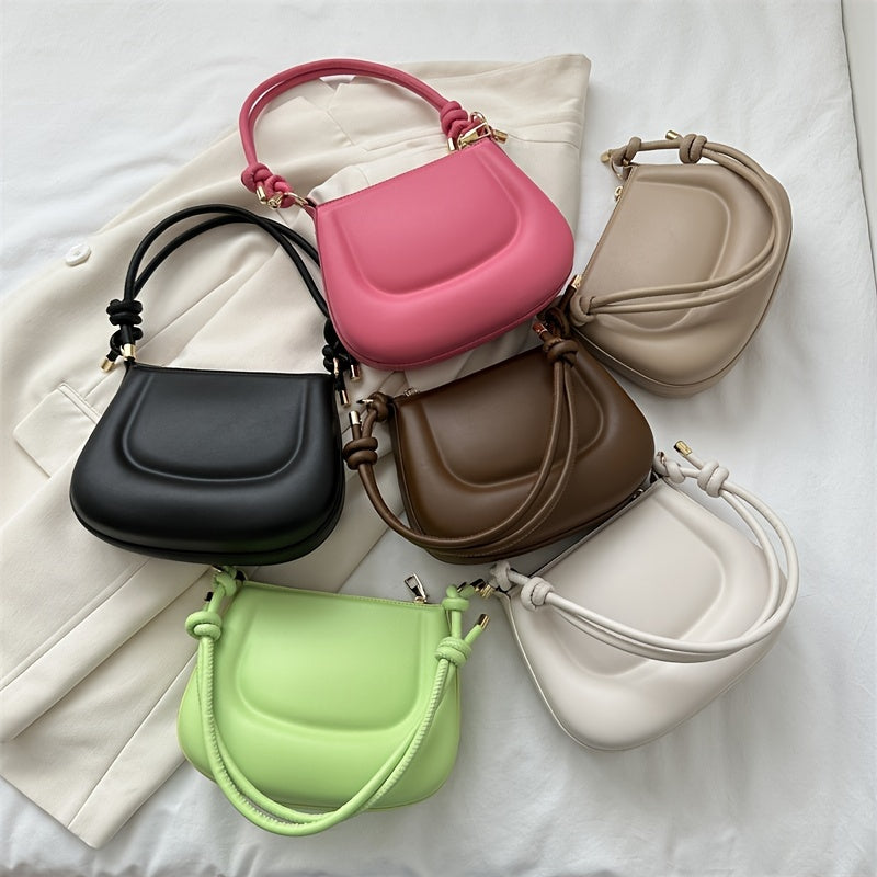 Niche Underarm Bag with Twisted Strap
