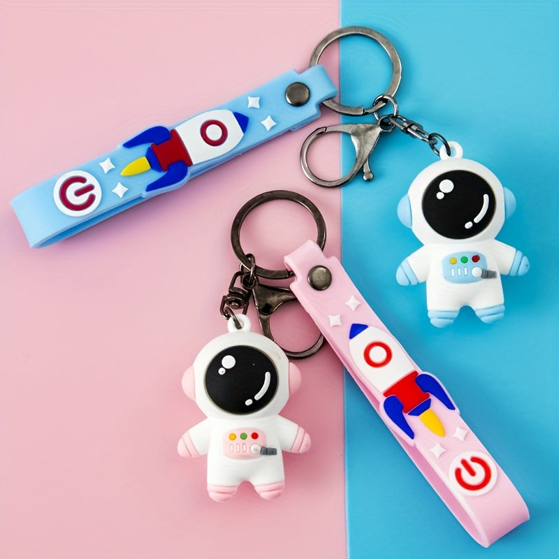 3D Astronaut Key Chain Creative Doll Keychain Bag Purse Car Key Pendant