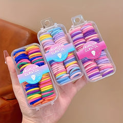 60pcs Girls Hair Band Hair Ties Set Party Holiday Accessories