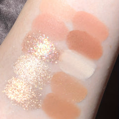 10 Colors Eyeshadow Palette Golden Brown Pumpkin Matte Pearly Shimmer