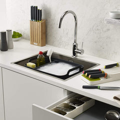 Compact Cutlery Organizer Kitchen Drawer Tray