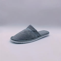 Men's Plush Disposable Spa Slippers Eco friendly Non Slip Home House Shoes