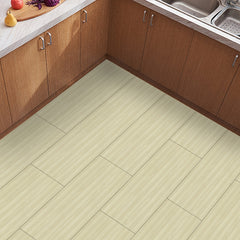 Wood Pattern Adhesive Floor Tiles 5pcs 0.7mm Waterproof PVC Flooring