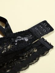 2pcs Lace Push Up Bras Comfy & Breathable Women's Lingerie