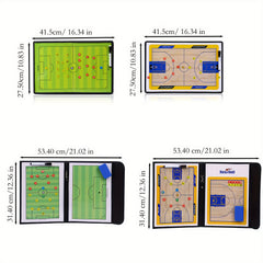 Football Soccer Tactical Board Coaching Teaching Magnetic Basketball Soccer
