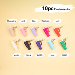 10pcs Mini Tumbler Keychains Compact Lipstick Holder