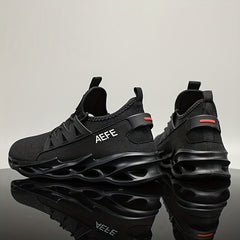 Men's Slip on Blade Sneakers Breathable Athletic Shoes