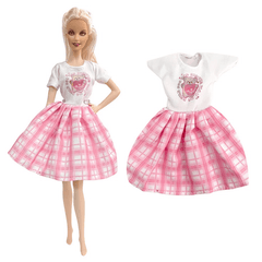 1pc Dresssuit For 1 6 Doll Set Uniform Party Skirt Bobby Doll Accessory Baby Toy
