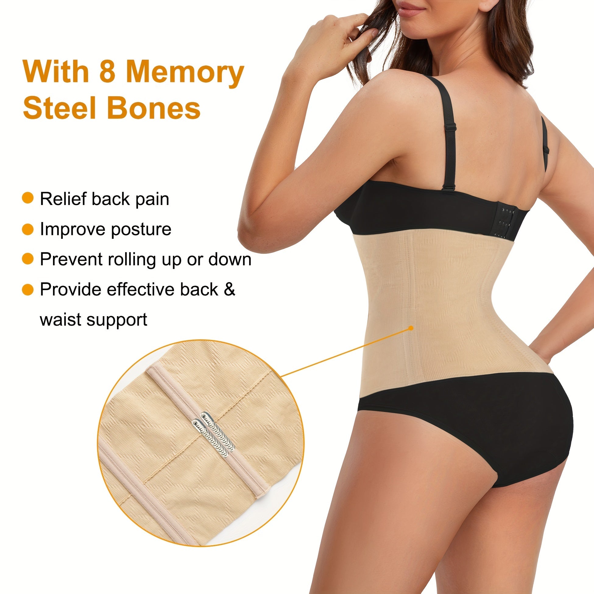 Waist Trainer Tummy Wrap - Slim Girdle Belt - Women's Underwear