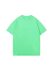 5 Unisex Cotton T-shirts in Various Colors Crew Neck Tee for Kids Summer Wear