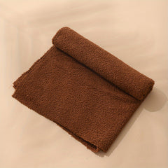 Little Teddy Curly Fleece Soft Plush Toy Sofa Cushion