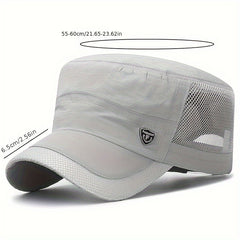 Men's Outdoor Sun Hat Breathable Mesh Cap