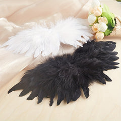 DIY Mini Feather Angel Wing for BJD Doll Clothes 1/6 1/4 1/3 Newborn Props