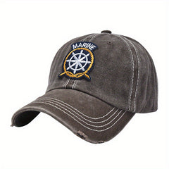 Sturdy Washed Baseball Cap Dad Hat Adjustable Retro Cap