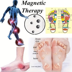 Magnetic Massage Insoles Foot Acupressure Shoe Pads Therapy