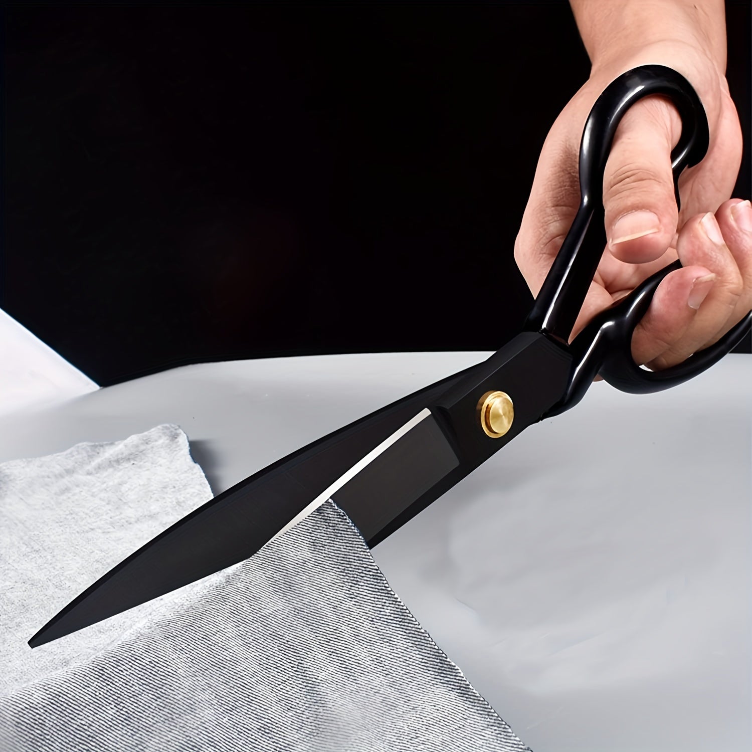 8" Tailoring Scissors Titanium Coated Stainless Steel