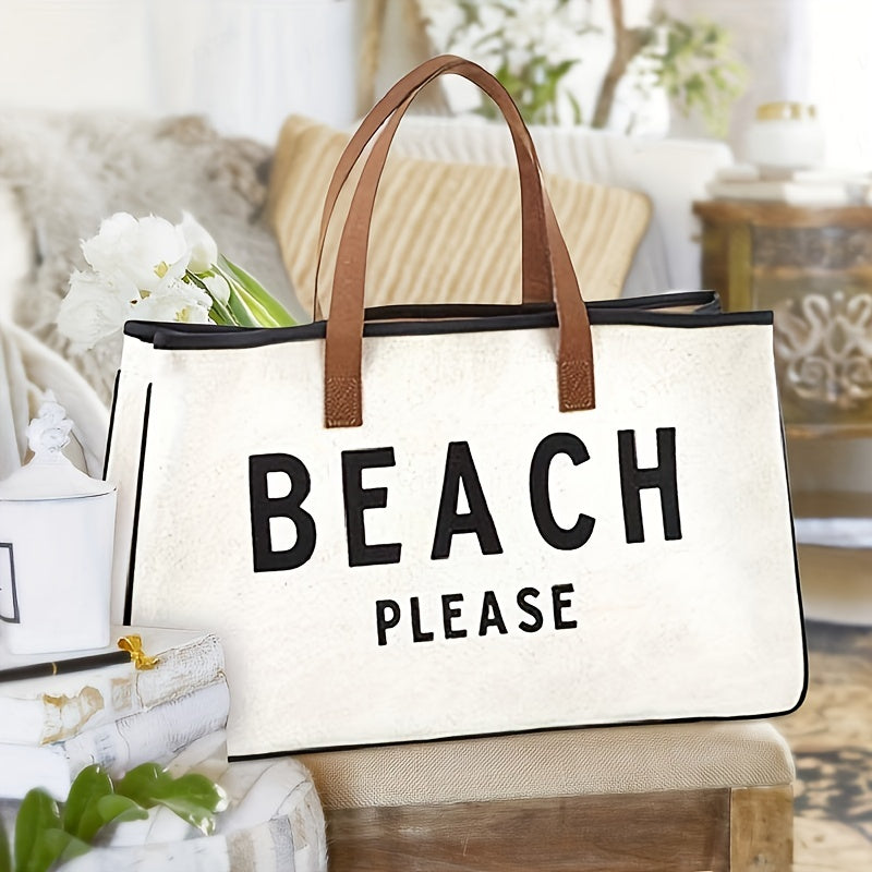 Large Capacity Canvas Tote Bag for Women or Men